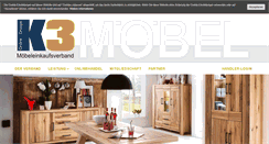 Desktop Screenshot of k3-moebel.de