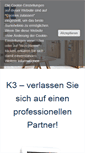 Mobile Screenshot of k3-moebel.de